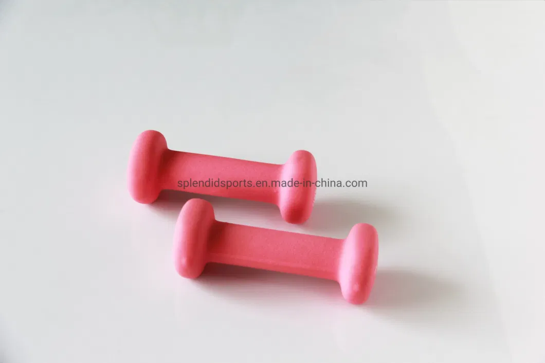 Fitness Weights Gym Equipiment Fitness Dumbbells Set Gym Equipment Dumbbell Set Cast Weight Lifting Pink Iron Neoprene Dumbbell