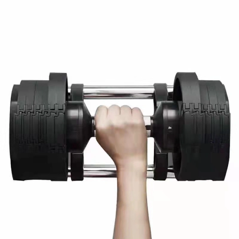 Adjustable Dumbbell Set 20/32kg Single Dumbbells for Multiweight Options with Anti-Slip Metal Handle Adjust Weight Suitable for Ideal for Home Gym Dumbbell