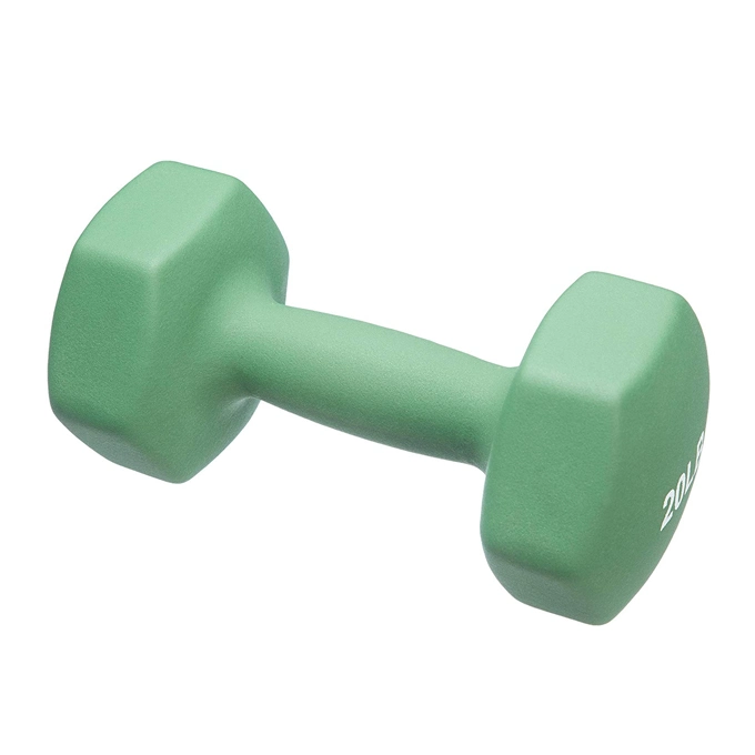 High Quality Gym Equipment Fitness Training Neoprene Dumbbell Vinyl Dipping Rubber Coated Color Dumbbell