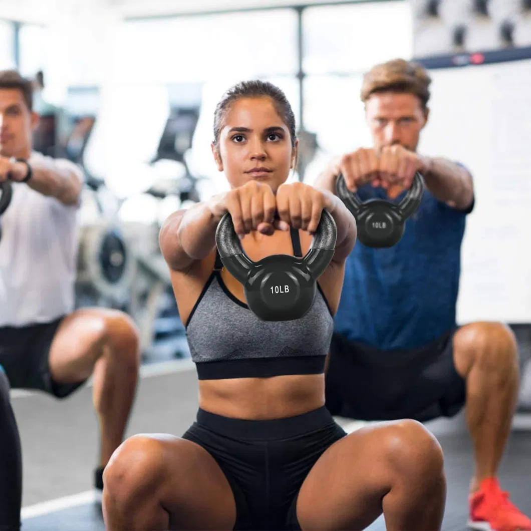 Gym Fitness Strength Training Massage Dumb Kettle Bell for Women