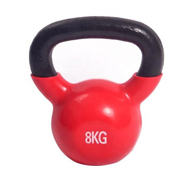 Custom Cast Iron Vinyl Coated Kettlebell