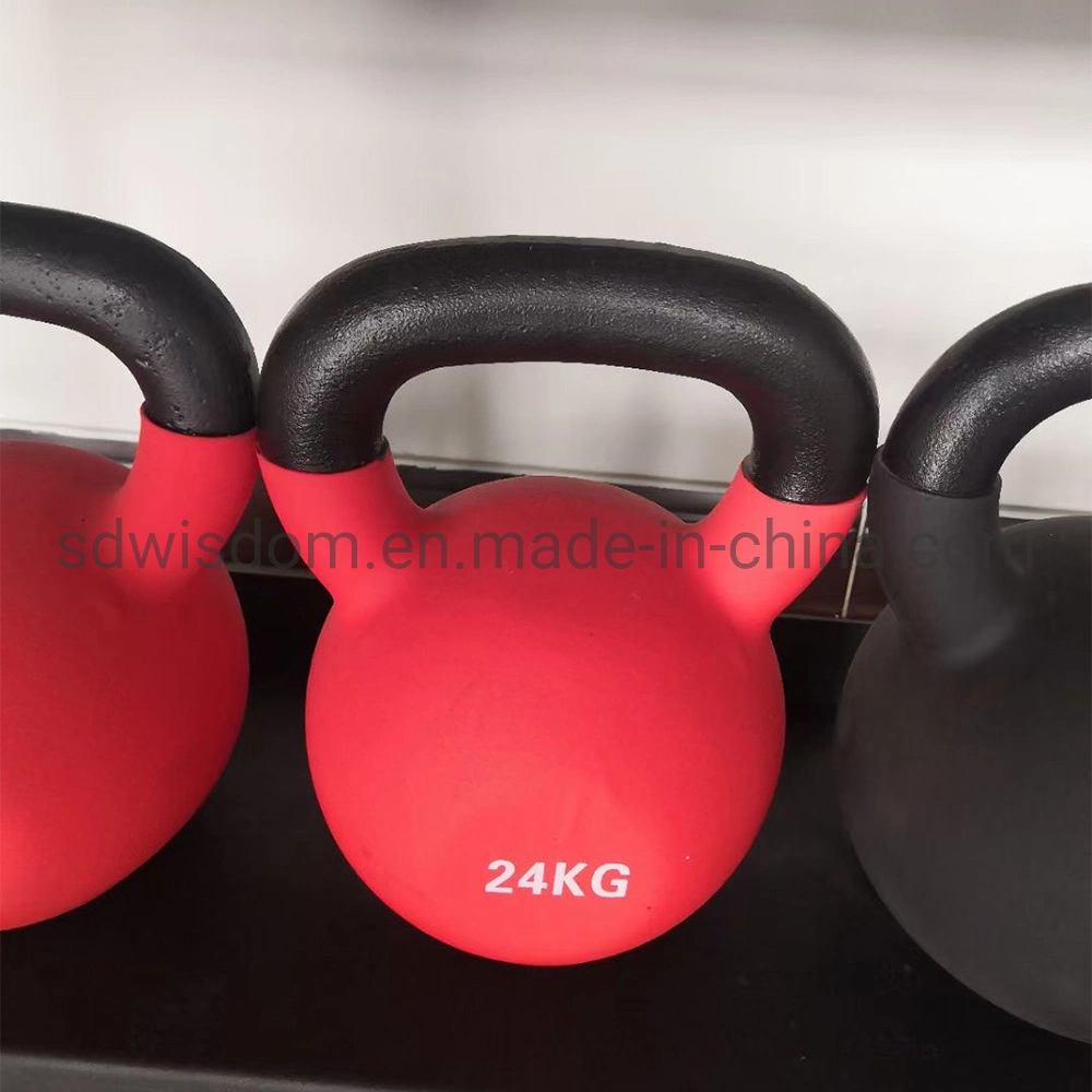 Gym Accessories Home Gym Fitness Equipment Color Painted Steel Competition Kettlebell
