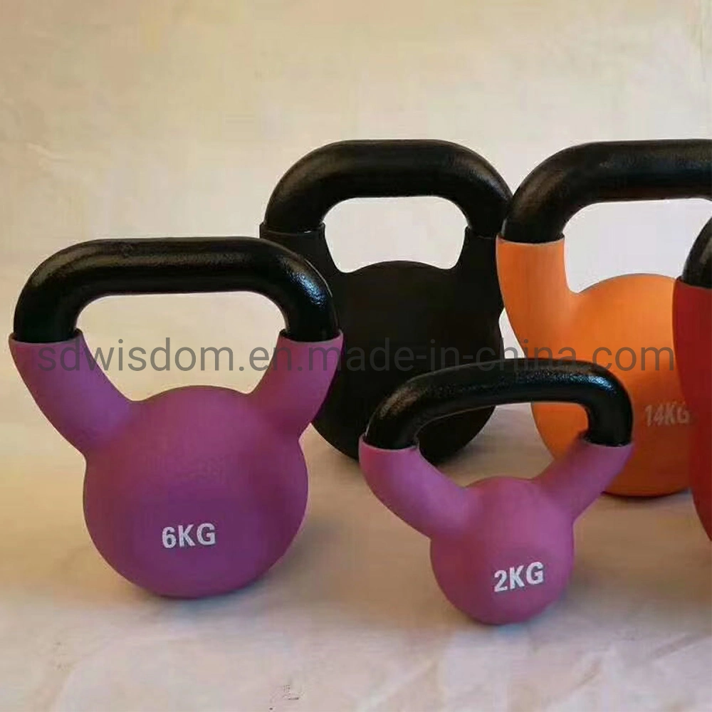 Gym Accessories Home Gym Fitness Equipment Color Painted Steel Competition Kettlebell