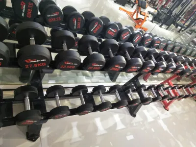  Set di manubri in gomma Realleader Gym Equipments