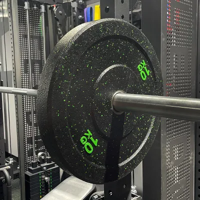  Attrezzatura fitness Cross alta qualità personalizzata OEM Bumper plate Hi Temp