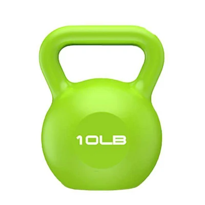  Basso Prezzo alta qualità Donna corpo costruzione gomma cemento Kettlebell colorato