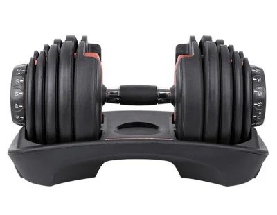  Attrezzatura per palestra Hot sale Power Lifting Dumbbell regolabile Kg lbs Set manubri in gomma Set manubri OEM Set pesi per allenamento manubri