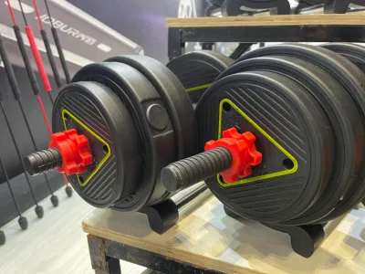  Set di pesi a campana in cemento vinilico da 20 kg