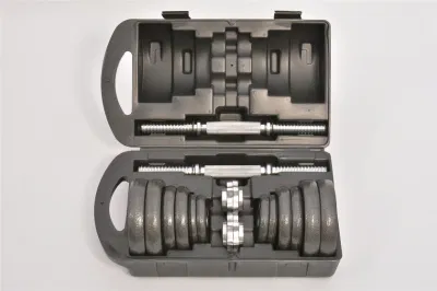  pesi registrabili di Dumbbell del ghisa 20kg con la casella di memoria per ginnastica domestica