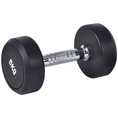  Commercio all&prime;ingrosso 2.5kg a 80kg Set di manubri pesi ferro di sollevamento palestra Gommino fitness