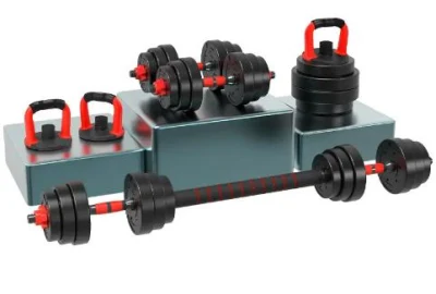  Alta qualità regolabile / Commercio all&prime;ingrosso Home palestra / peso sollevamento gomma Fitness Dumbbell