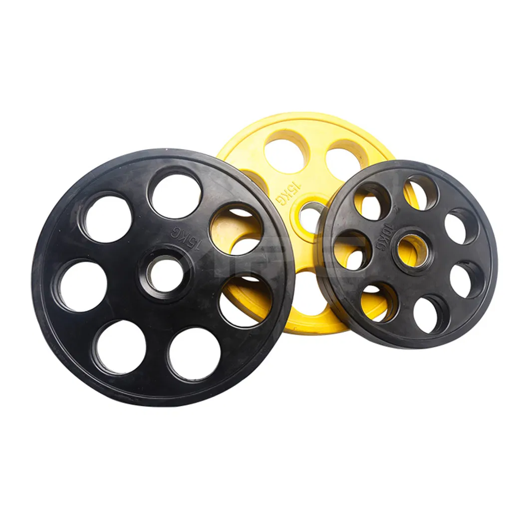 Ape High Quality Fitness Weightlifting Training Gym 7 Holes Weight Plates