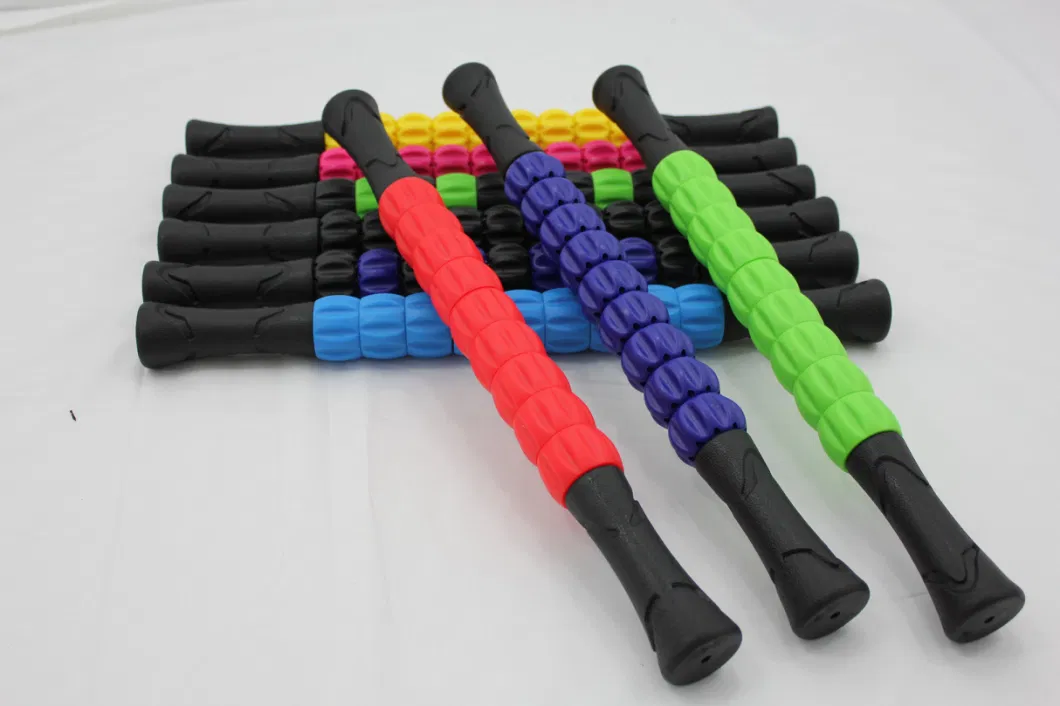 Gym Sport Equipment Rolling Handheld Massage Stick Osf-076