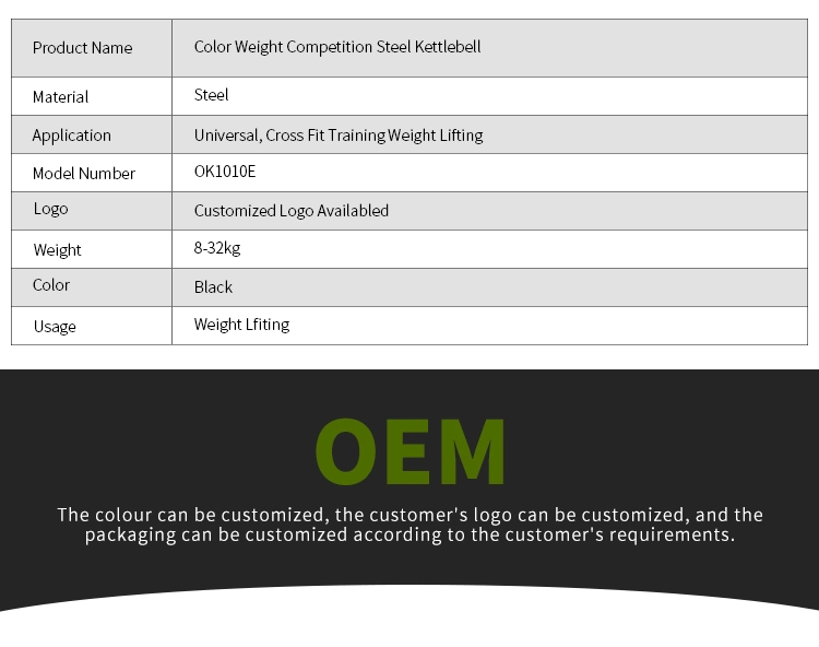 Equipment Premium Custom Chrome Handle Black 4kg Competition Kettlebell