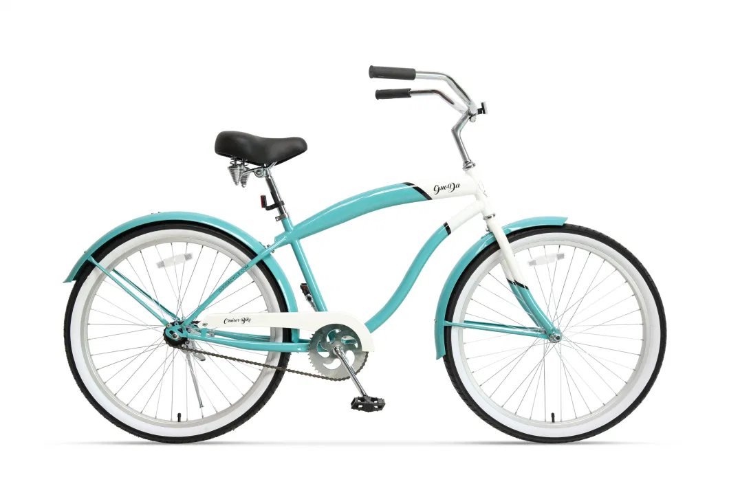 New 26 Inch Steel Cruiser Bike Beach Bicycle in Outdoor