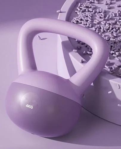 2024 New Design Free Weight Fitness Equipment Hot Sales Soft Kettlebell