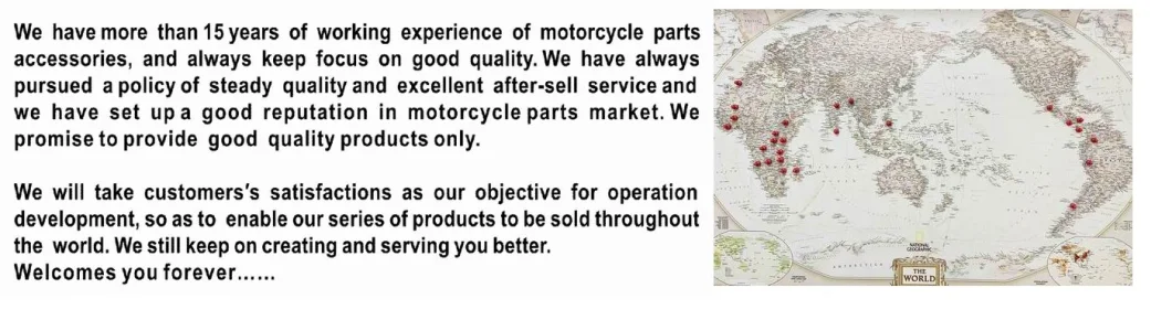 Motorcycle Parts Handlebar / Steering Handle for Honda Ace / CB125 / Kyy / 53100-Kyy-770