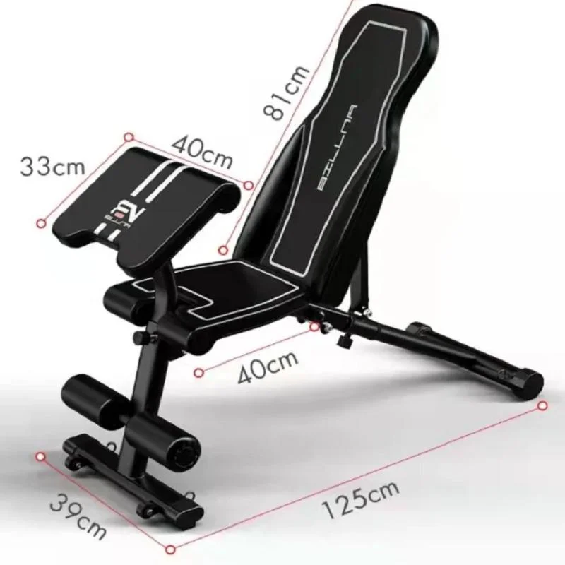 Sport Adjustable Weight Bench Flat Utility Exercise Workout Bench Sit up Bench Set