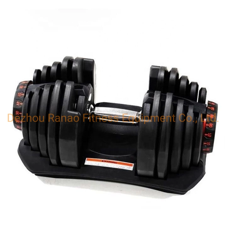 Professional Fitness Weight Type Necessary Sports Equipment 40kg/90lb Adjustable Dumbbell Training Enhance Strength