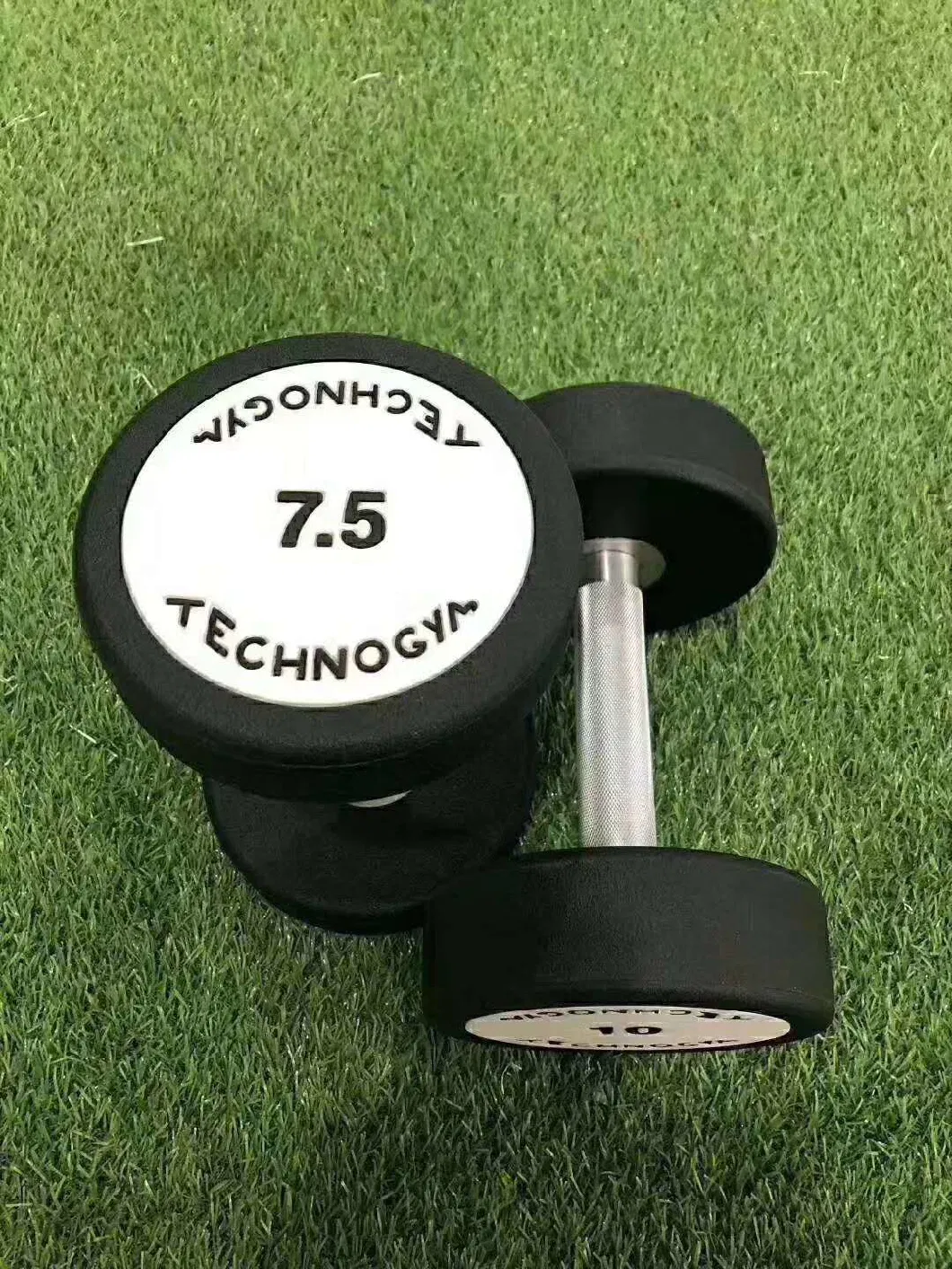 Commercial Use Customized Logo Rubber Dumbbell Set on Sales