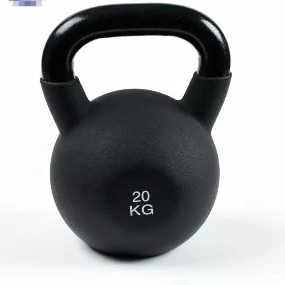 Colored Custom Logo Gym Lifting Wholesale Kettlebell Cast Iron Vinyl Neoprene Dipping Coated Kettlebells