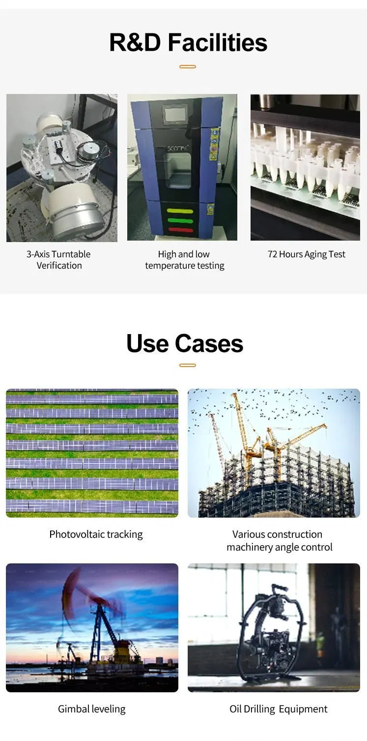 Magnetic Device High-Precision 2D Electronic Compass Measureing Azimuth Angles