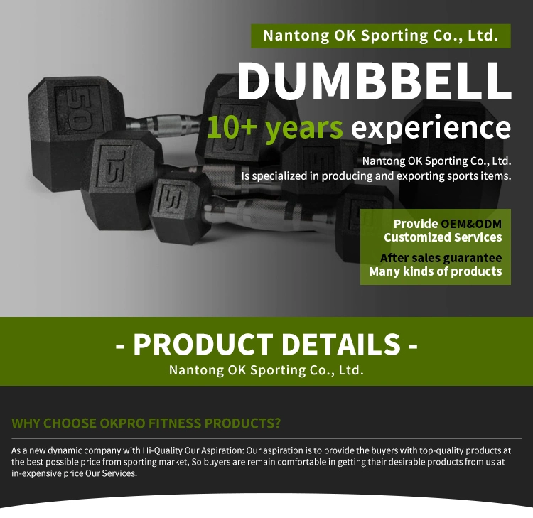 Wholesale Power Training Equipment Dumbbells Hexagonal Cheap Rubber Dumbell Set Kg Hexagon High Quality Hex Dumbell Set