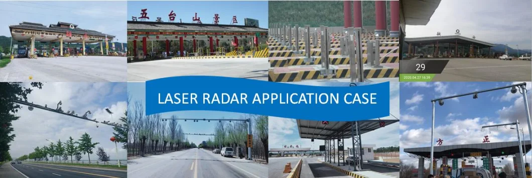 Parking Barrier Lidar Sensor, Laser Radar Sensor for Vehicle Separating