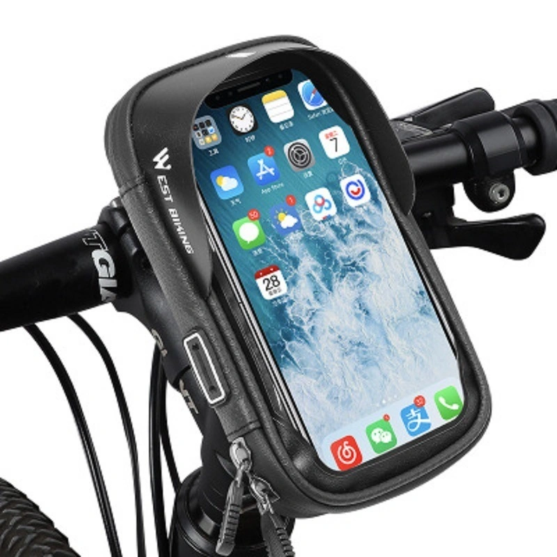 Bicycle Phone Holder Touch Screen 360degree Rotatable Handlebar Bl16224