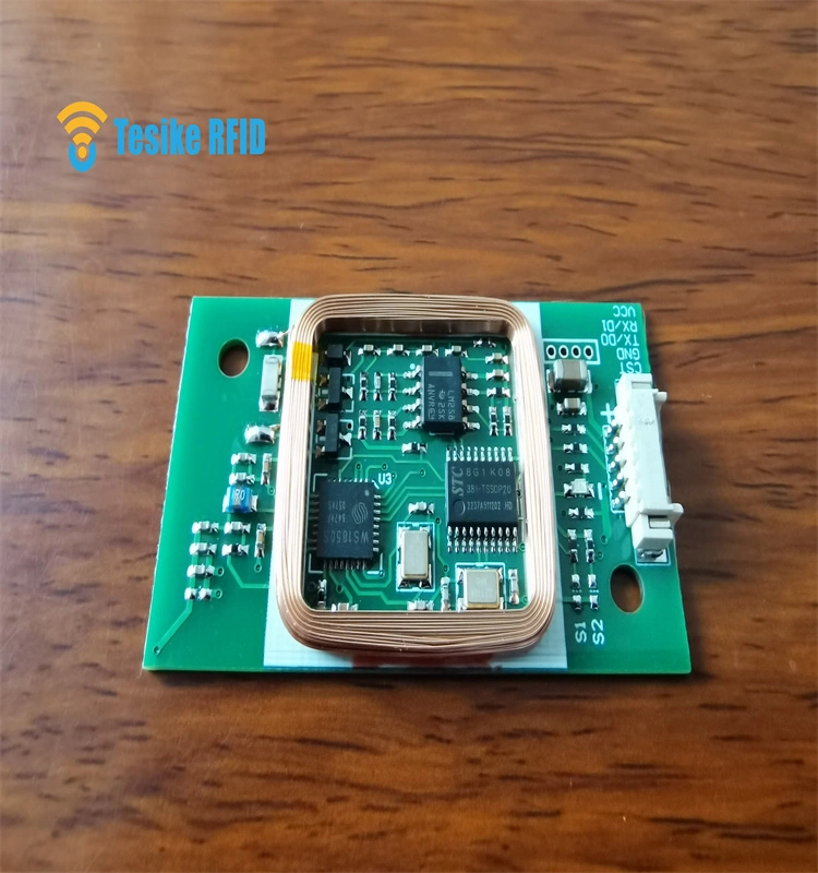 125kHz 13.56MHz RFID Reader Module with USB-HID16 Digits Hexadecimal Format