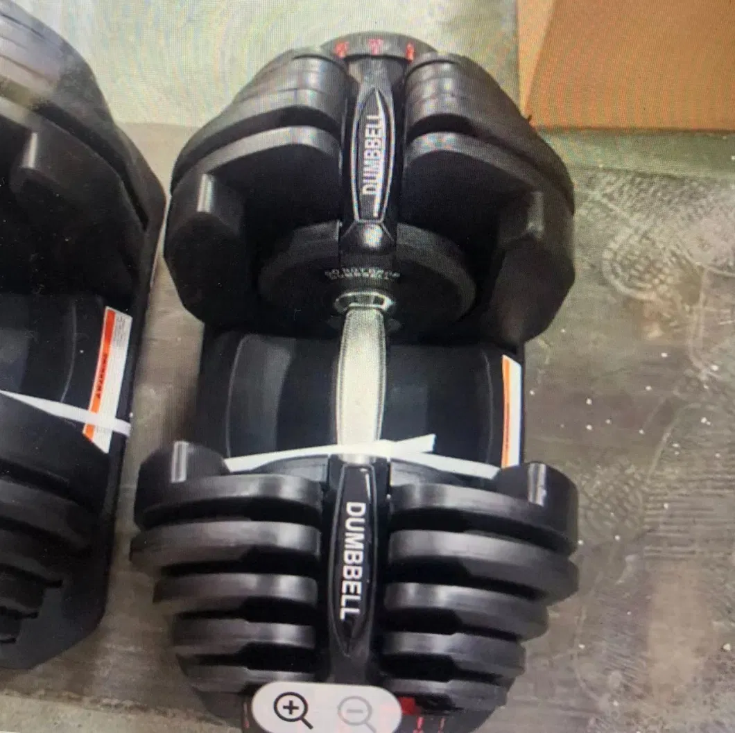 Commercial Gym Fitness Equipment 24kg, 40kg Adjustable Dumbbell Set