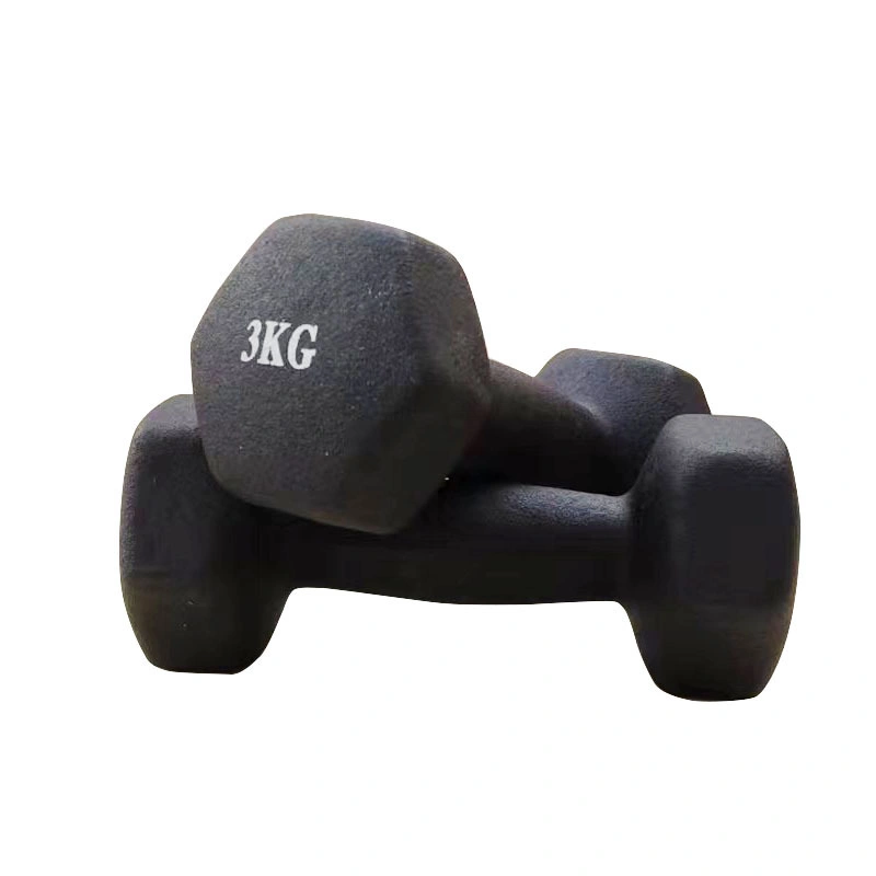 Neoprene Vinyl Dumbbell Colorful Custom Logo