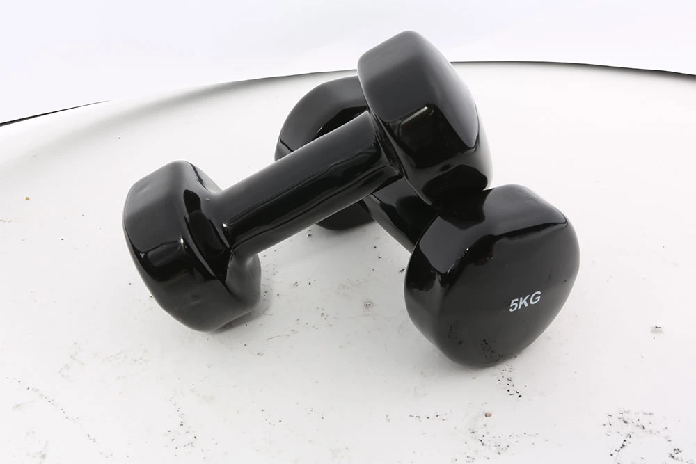 Vinyl Coated Dumbbells for Home Gym Workouts