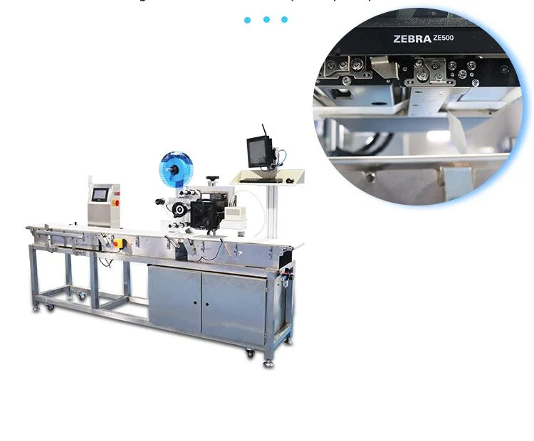 Automatic Inkjet Printing Weight Check High Accuracy Weighing Jet Printer