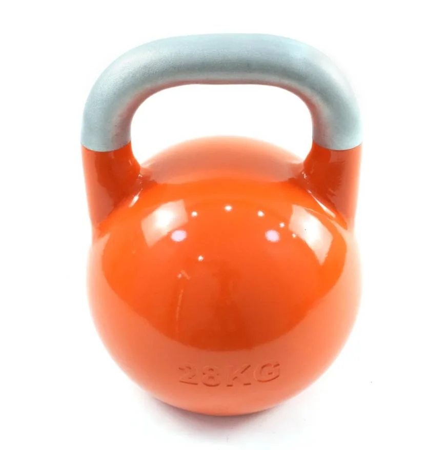 Rubber Coated Adjustable Custom Logo Colors Competition Kettlebell