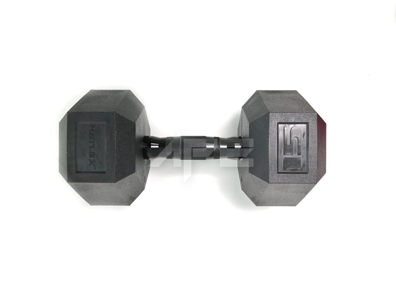 Ape Powerlifting Tranining Fiteness Gym Equipment Rubber Hex Dumbbell