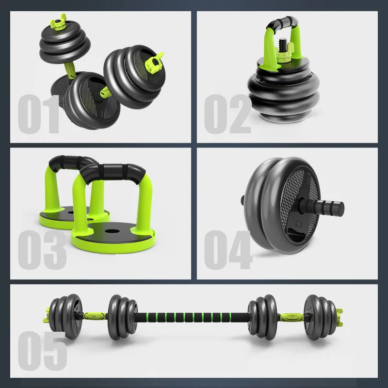 Fitness 20kg Body Building Strength Training Gym Adjustable Dumbbell Set Cheap Weight Lifting