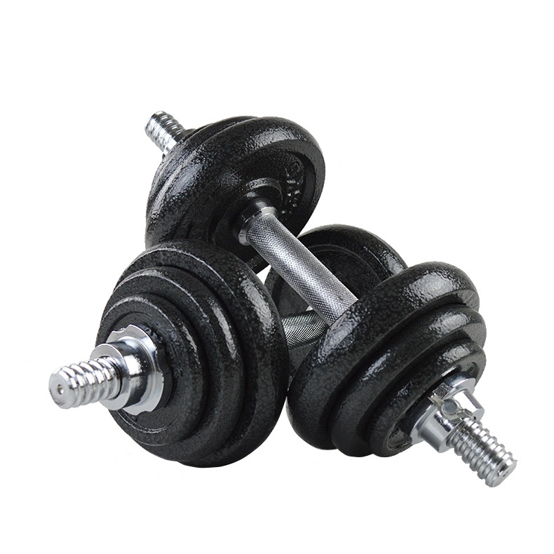 Manufacturers Price Commercial Iron Popular Adjustable 15kg/20kg Hand Weights Dumbbell Set