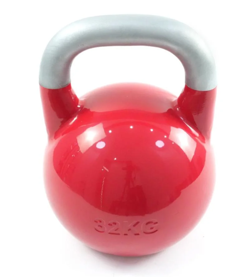 Rubber Coated Adjustable Custom Logo Colors Competition Kettlebell