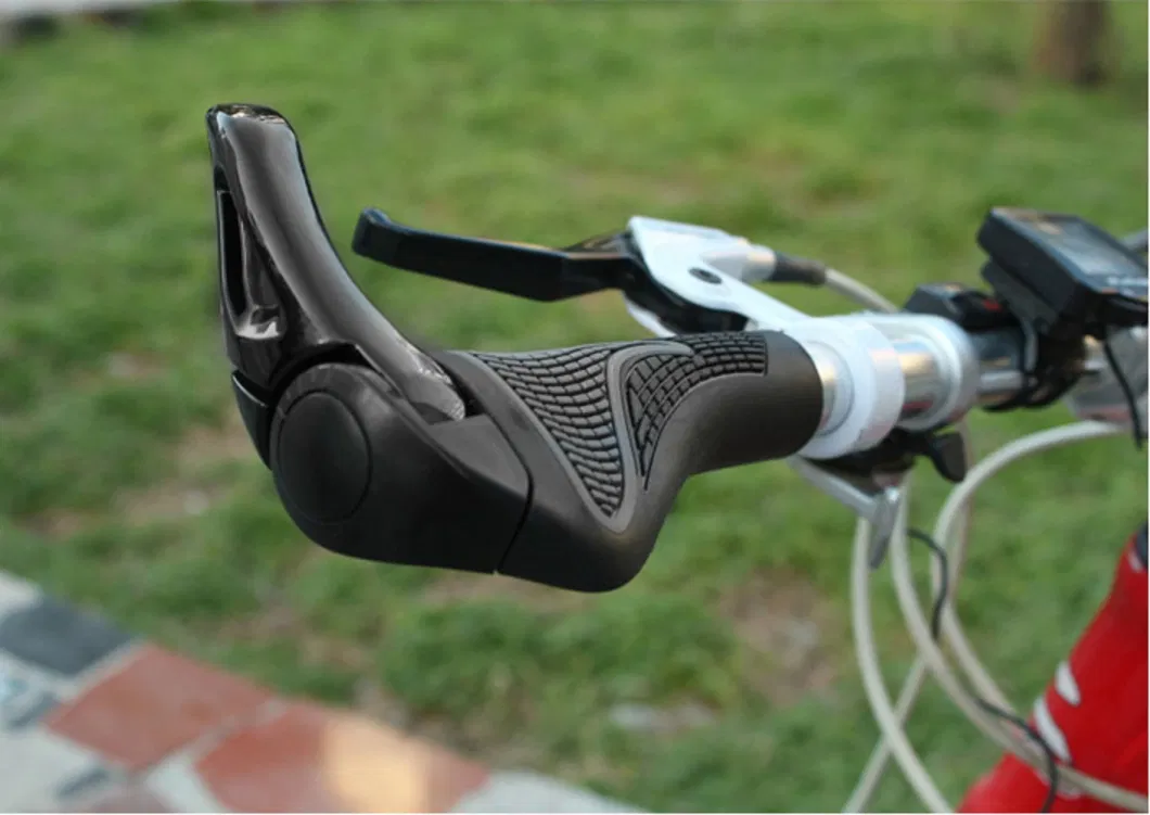 Bike Handlebar Grip, Soft Gel Inserts Shock Resistance Ergonomics Comfort Design, for MTB Bicycle Mountain Bike Grips Wbb18135