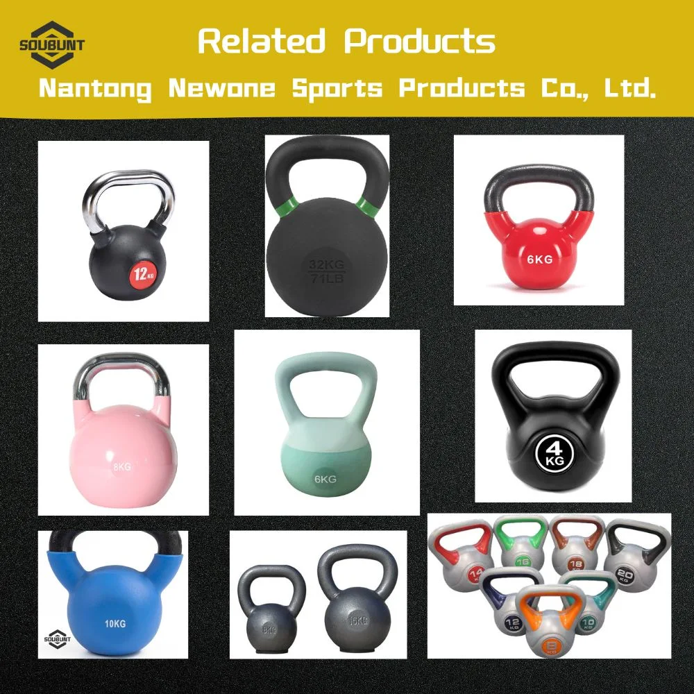 Premium Rubber Coated Kettlebells for Fitness Training