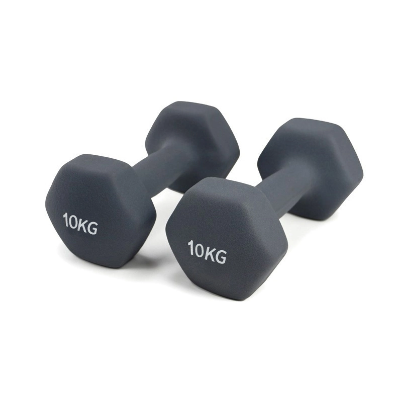 PVC Vinyl Dipping Dumbbells for Women/Men, Home Gym Fitness Truncated Dumbbell with Matt Surface