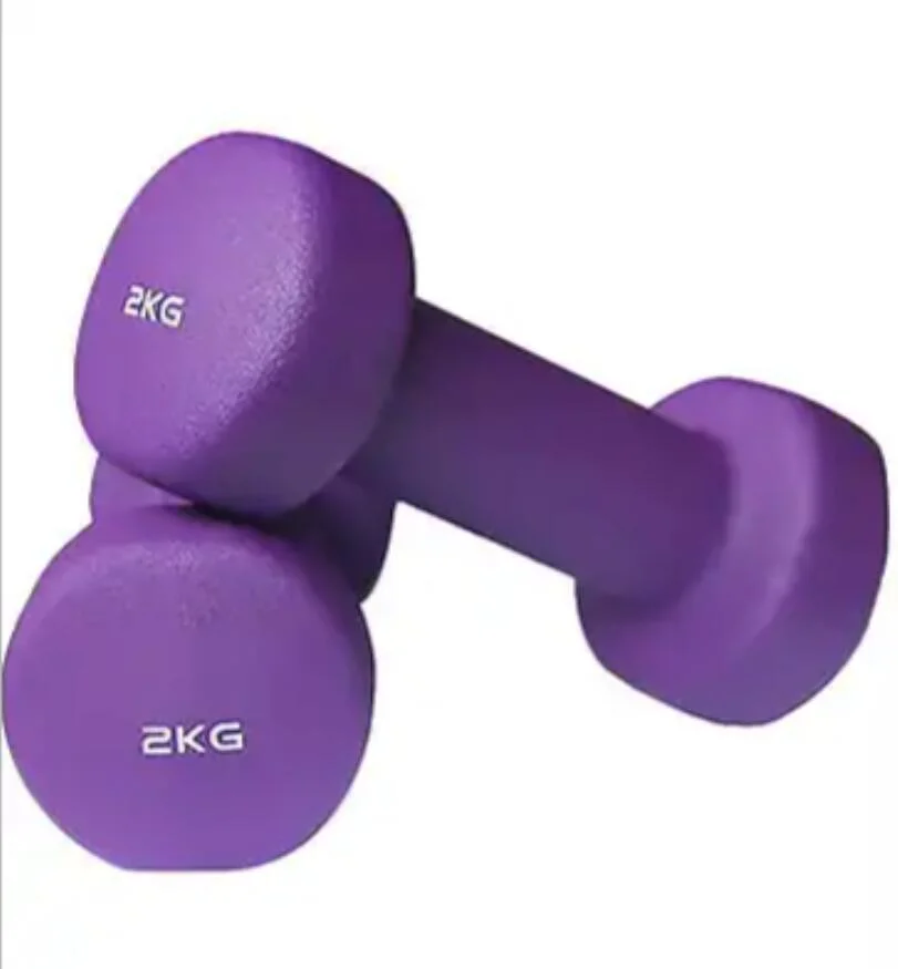 Fitness Equipment Neoprene Dumbbell Set Used for Indoor or Outdoor Gym