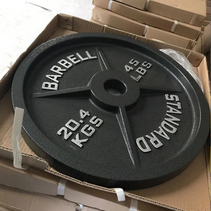 High Quality Cast Iron Standard Dumbbell Weight Plates Pounds Weight Lifting