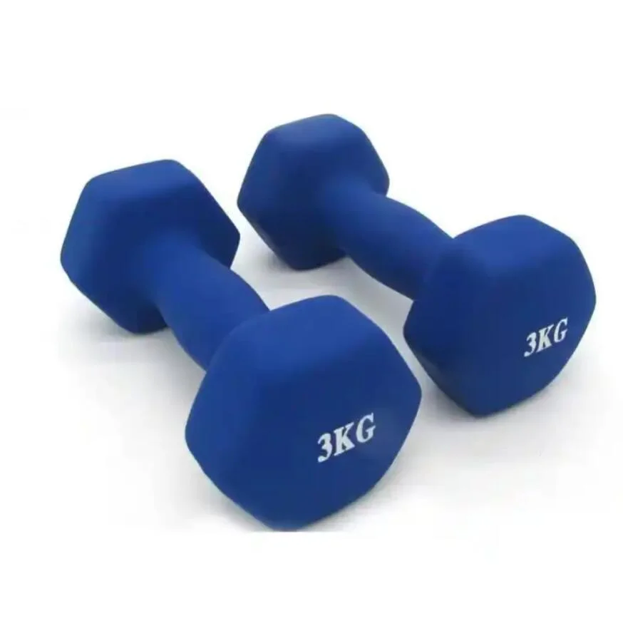 Fitness Equipment Neoprene Dumbbell Set Used for Indoor or Outdoor Gym