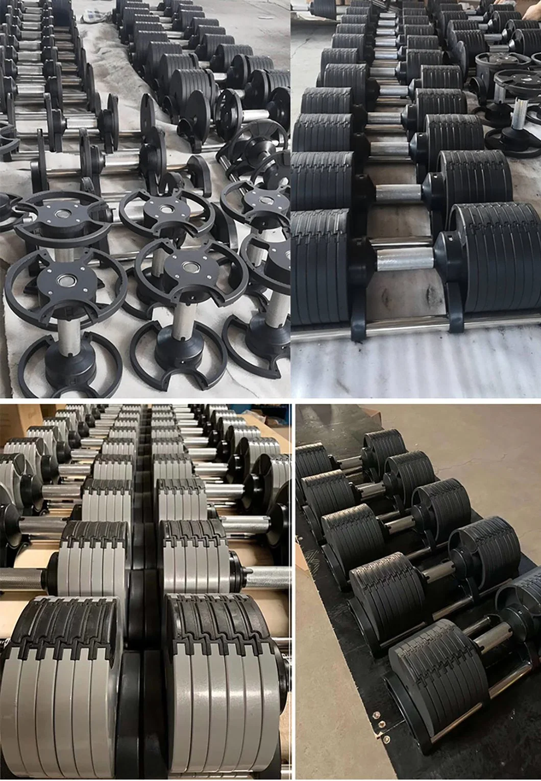 High Quality Gym Fitness Dumbbell Set Weight Lifting Wholesale Fitness 12kg 16kg 20kg 32kg 36kg Adjustable Dumbbell Set