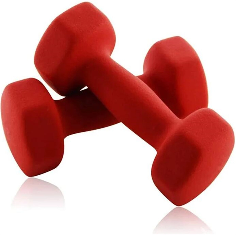 Exercise Workout Dummbells Barbell Neoprene Dumbbell Hand Weights, Anti-Slip, Anti-Roll