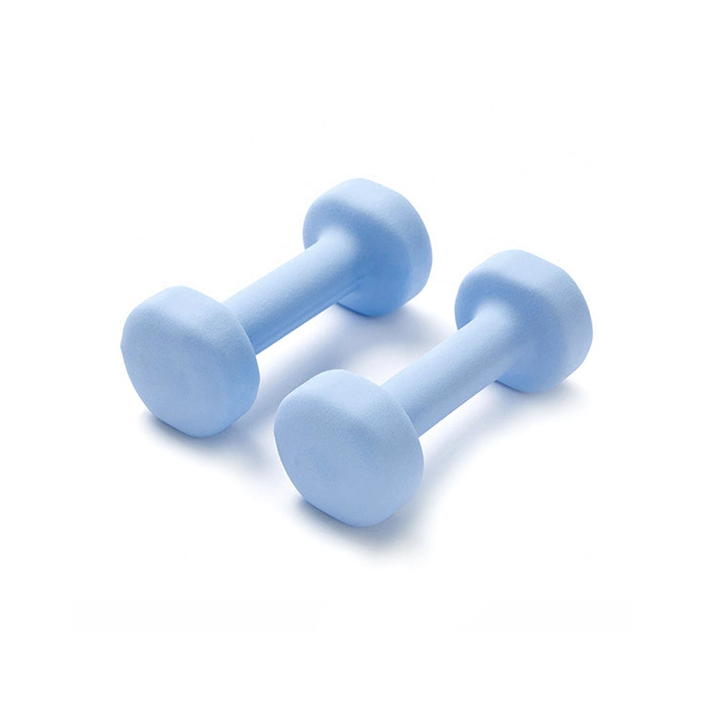 PVC Vinyl Dipping Dumbbells for Women/Men, Home Gym Fitness Truncated Dumbbell with Matt Surface