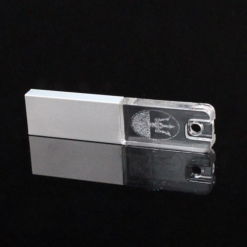 USB Flash Drive Crystal Promotional PVC Light Cool Thumb Drive