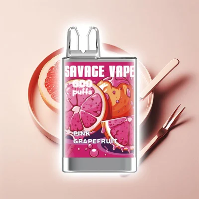 Fast Delivery Factory Price Newest Savage Crystal 600 Disposable Vape 600 Puff 2ml E-Liquid Prefilled 0% 2% 3% 5% Nicotine with Battery Wholesale I Vape